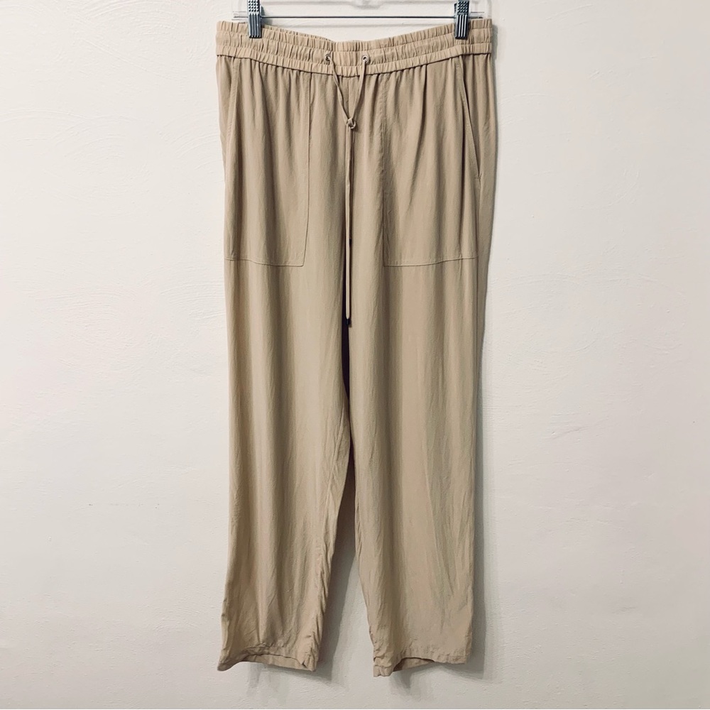 Theory Cortlandt Women's Silk High Rise Pant